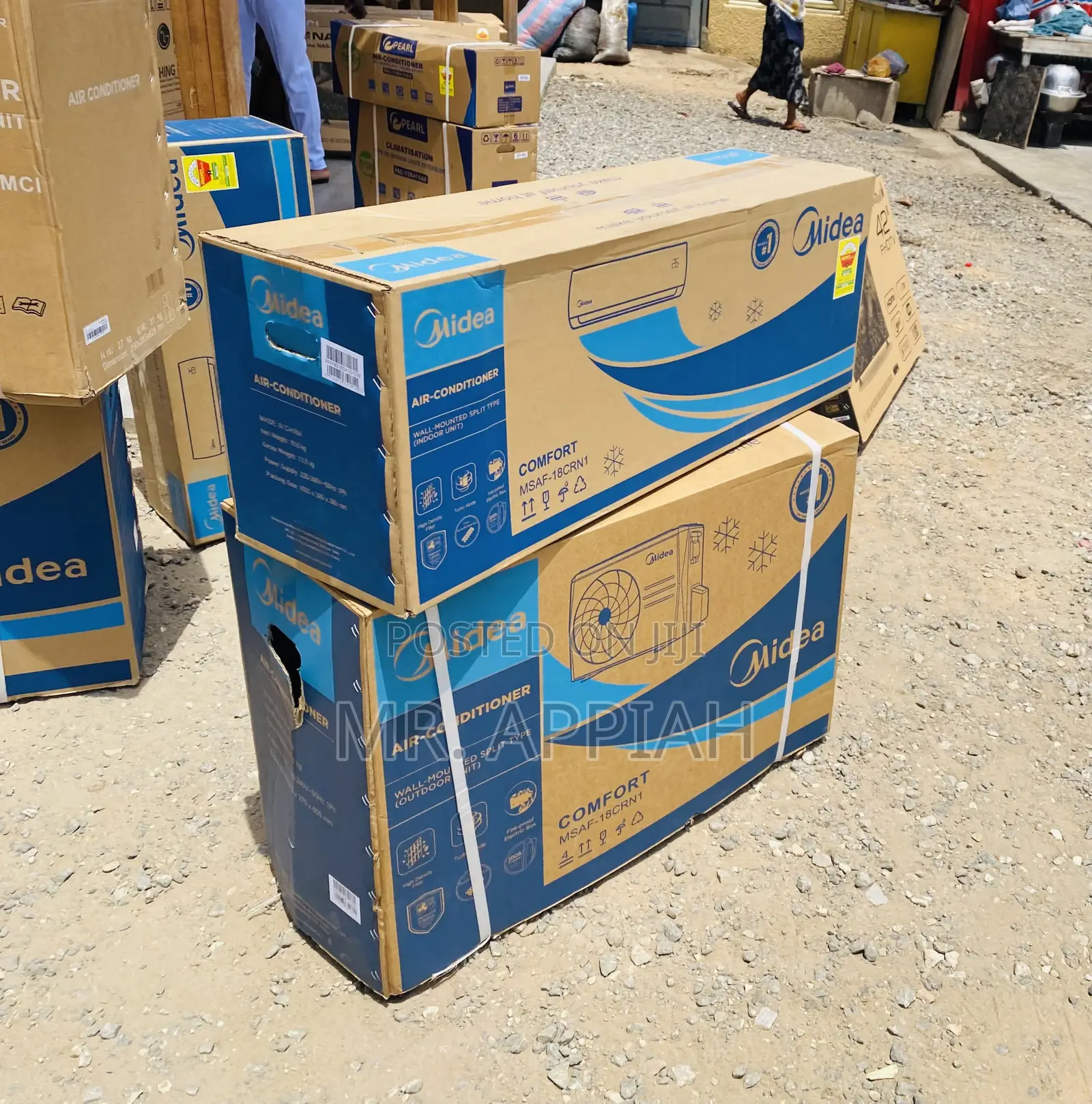 Purchase Authentic Midea 2.5hp Split Type Ac(White)R410.