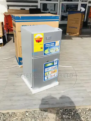 Essential Nasco Nasf2-120 Gray Topfreezer Doubledoor Fridge
