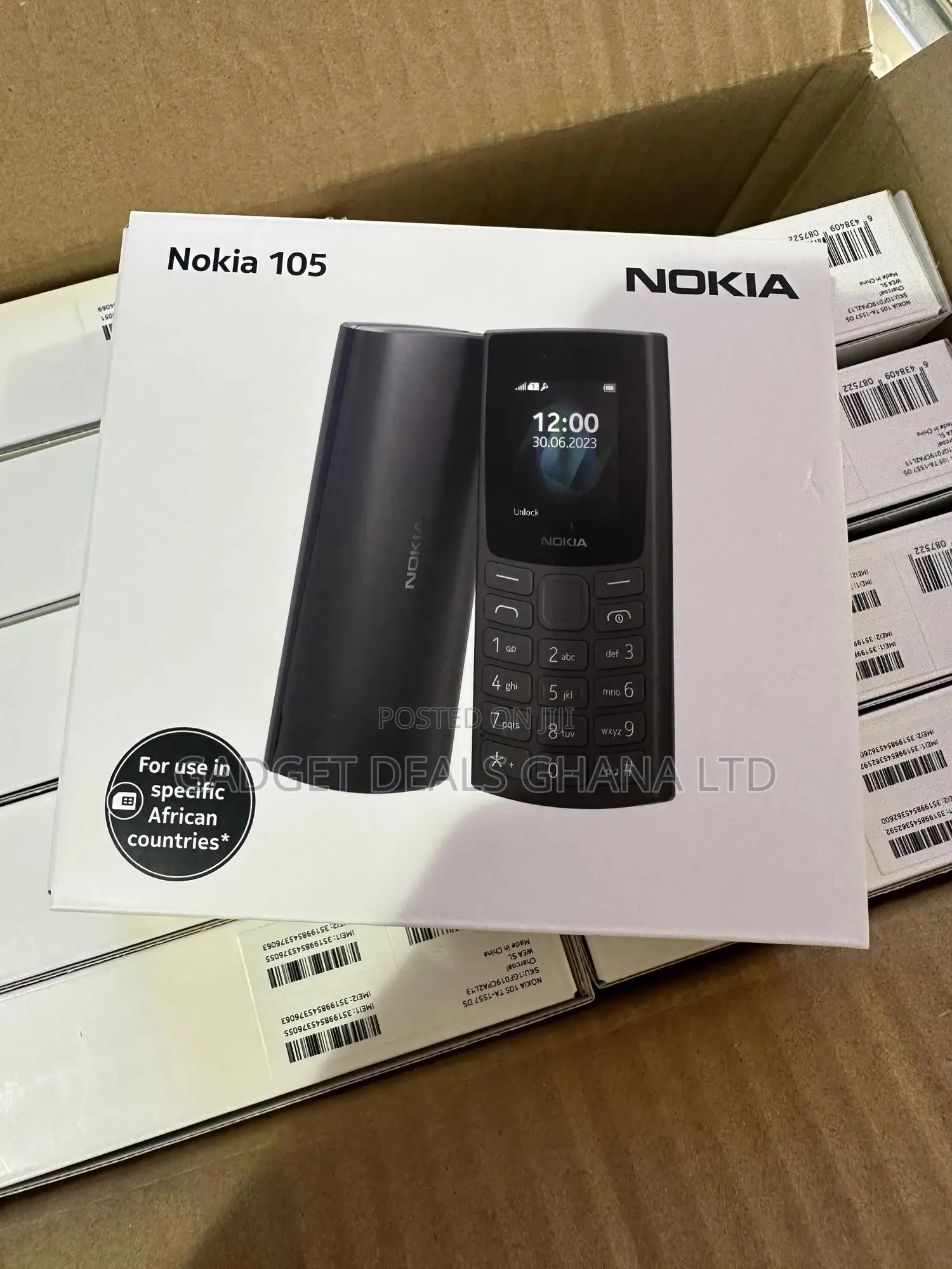 New Nokia 105 Black