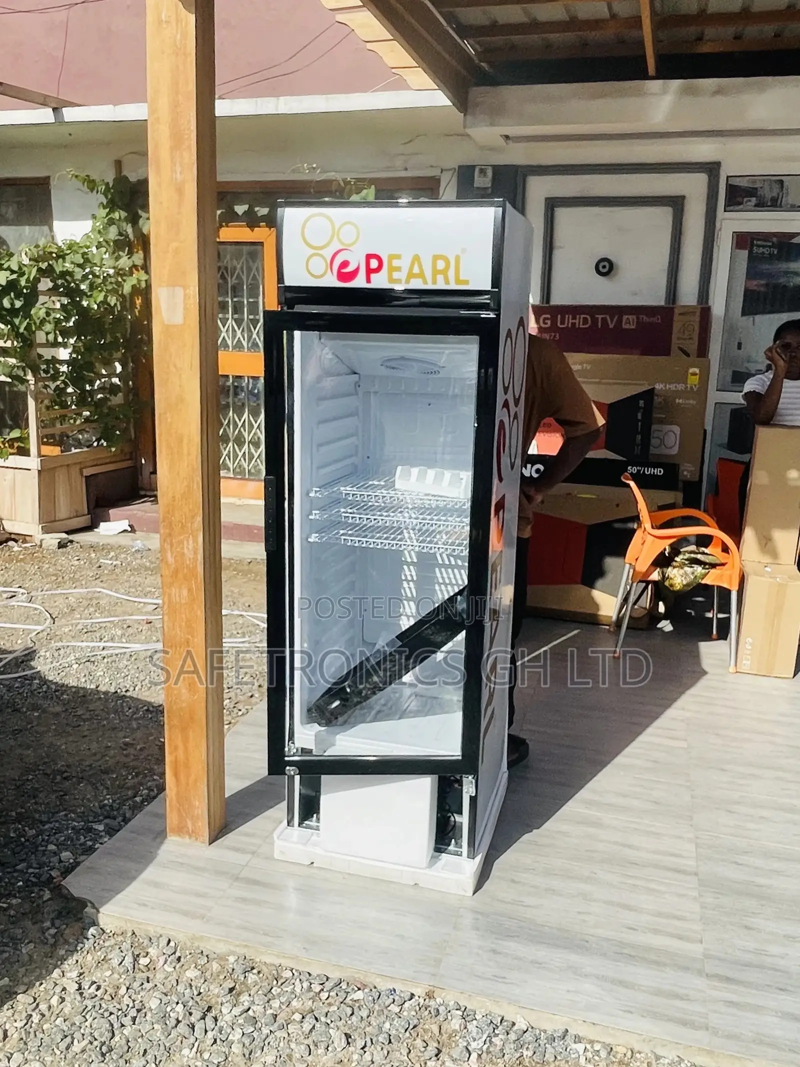 Purchase Display Glass  PVC-316 Singledoor Pearl Fridge