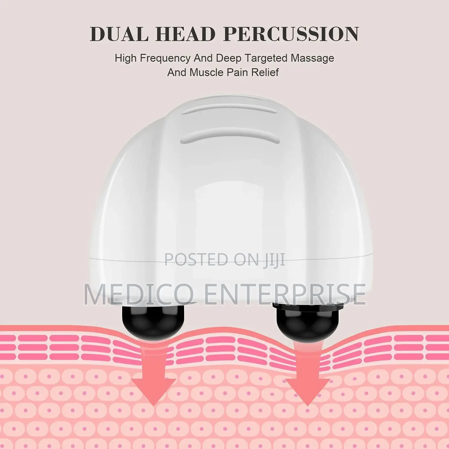 Double Head for Body Massage Hammer