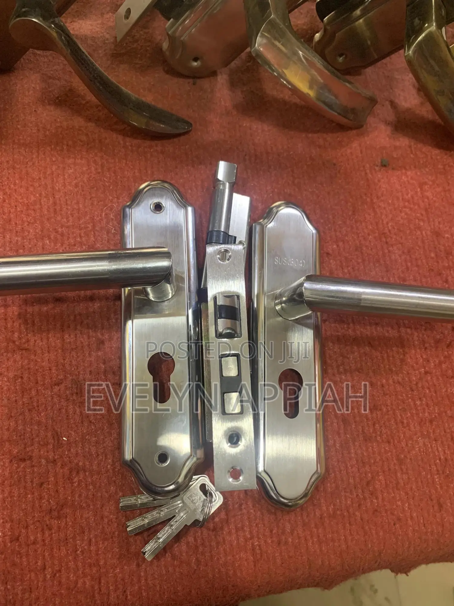 China Flush Door Toilet Lock