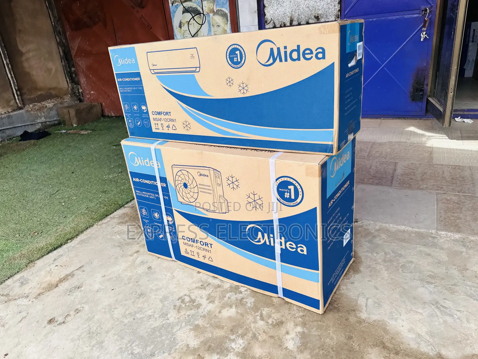 Fresh in Box Airflows Split Midea 2.5hp
