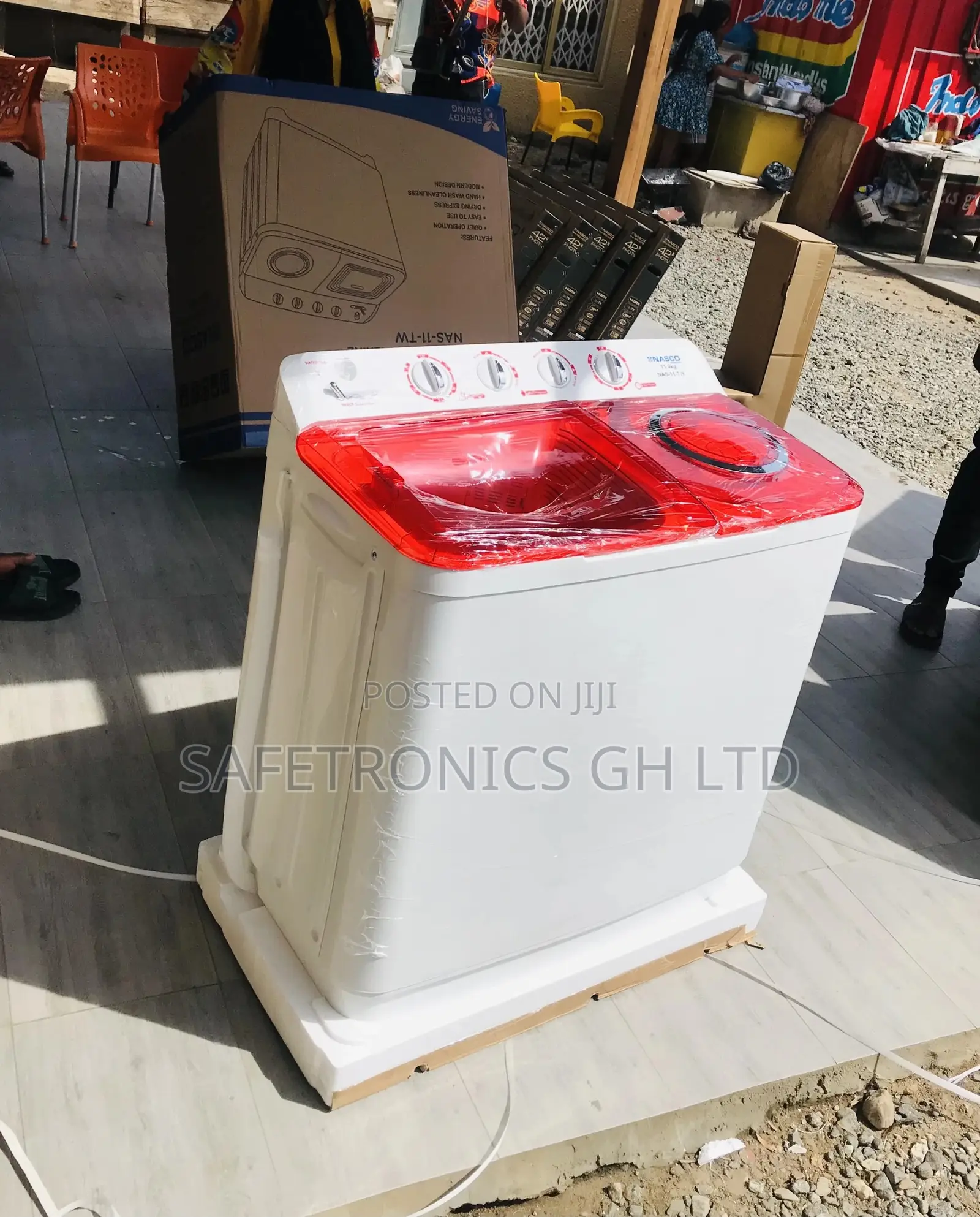 Electric Nasco 11kg Topload Semiautomatic Washingmachine