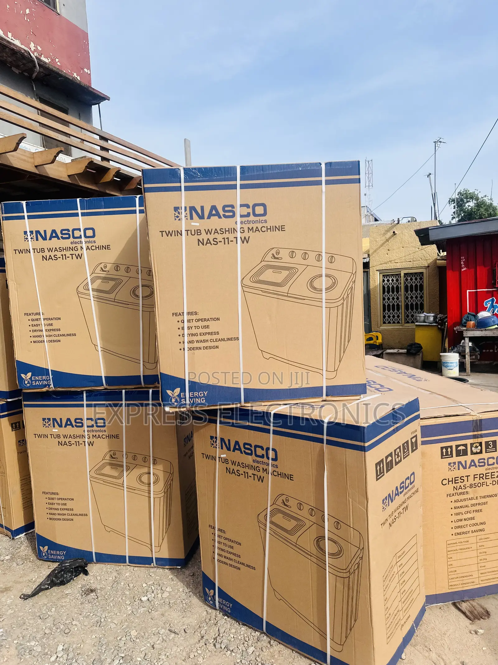 Two Opposite Water Outlet Washing Machine 11kg Topload
