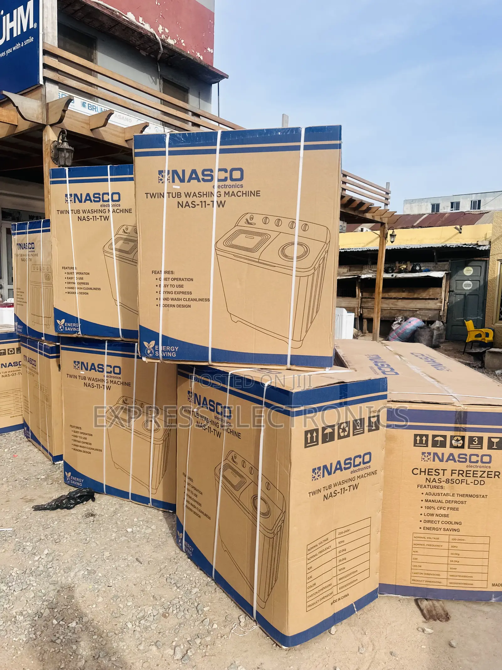 Get a Warranty on Washing Machine Nasco 11kg Topload