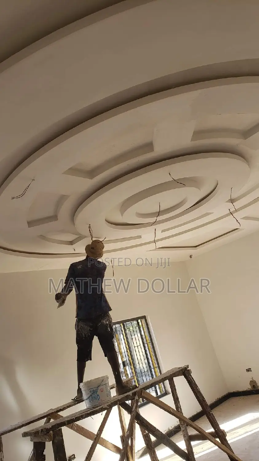 P. O. P Design Ceiling Works Plaster