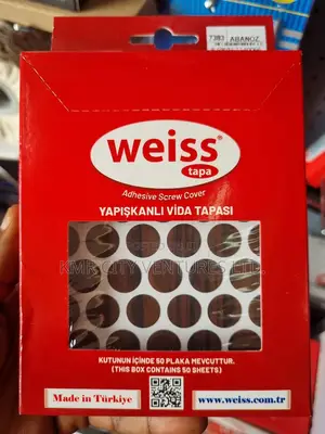 Adhesive Screw Cover (Weiss Tape)