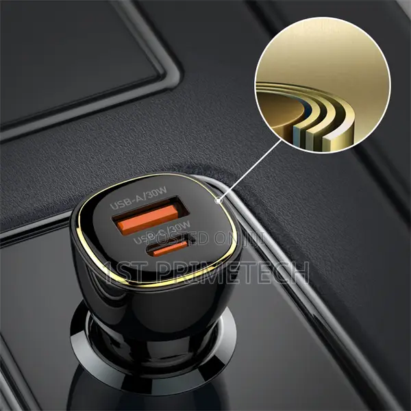 Ldnio Pd30w+Qc30w Type-C Car Charger (