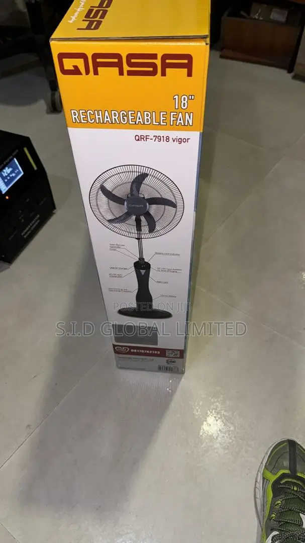 Get Your Super Quality Rechargeable Fan