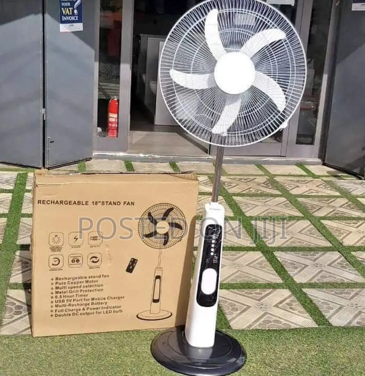 Rechargeable Fan Last 13 Hours