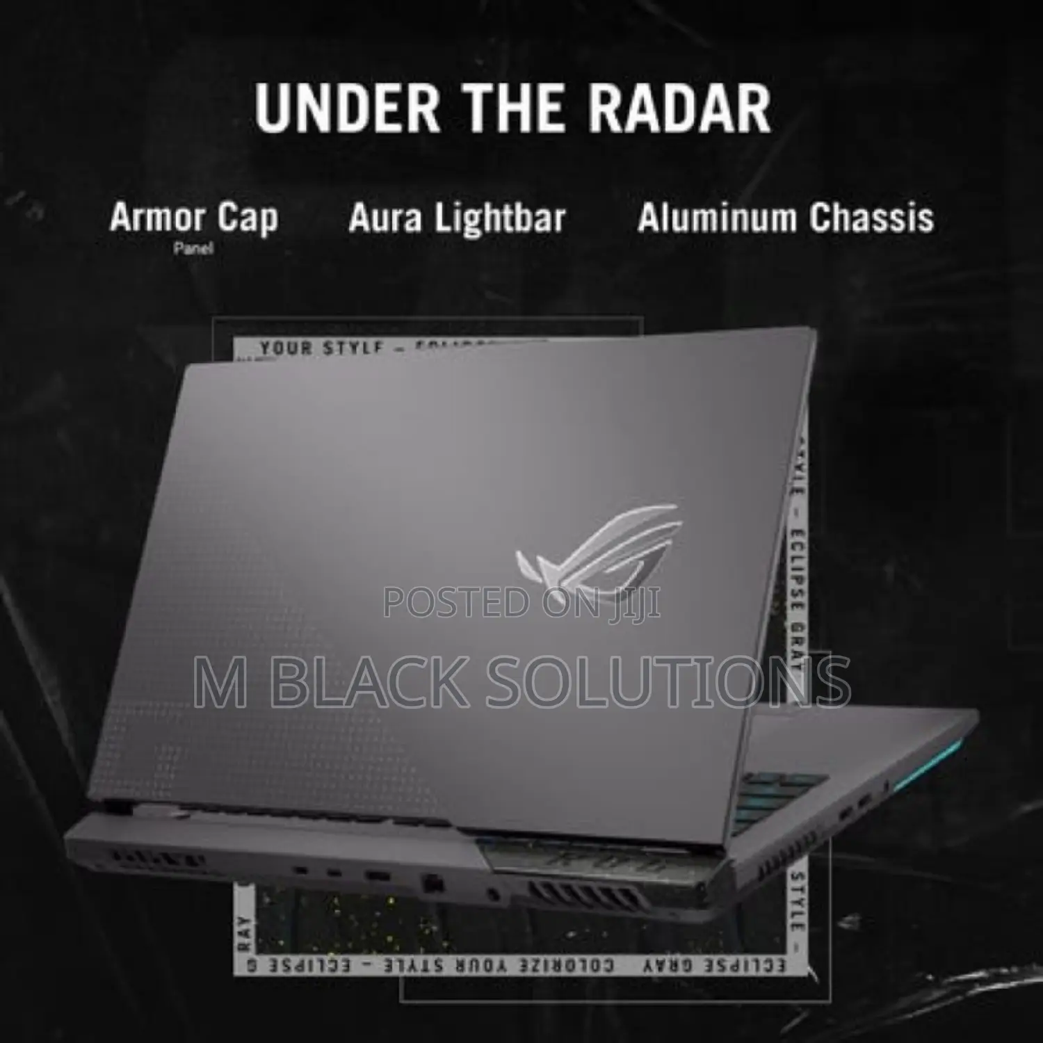 New Laptop Asus ROG Strix G17 16GB Intel Core I7 SSD 512GB
