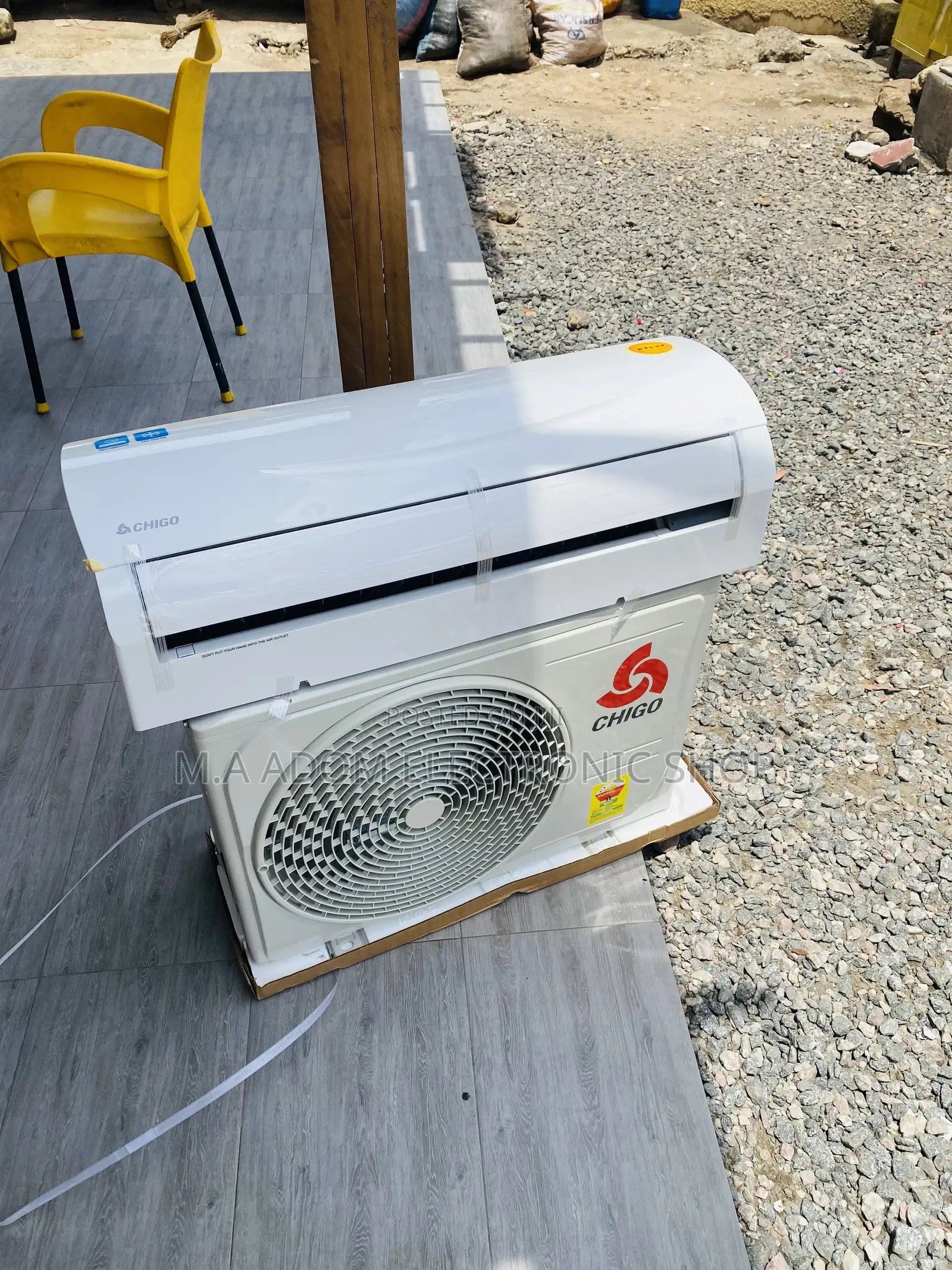 Fabulous Chigo 1.5hp Split Type Air Conditioner(White).