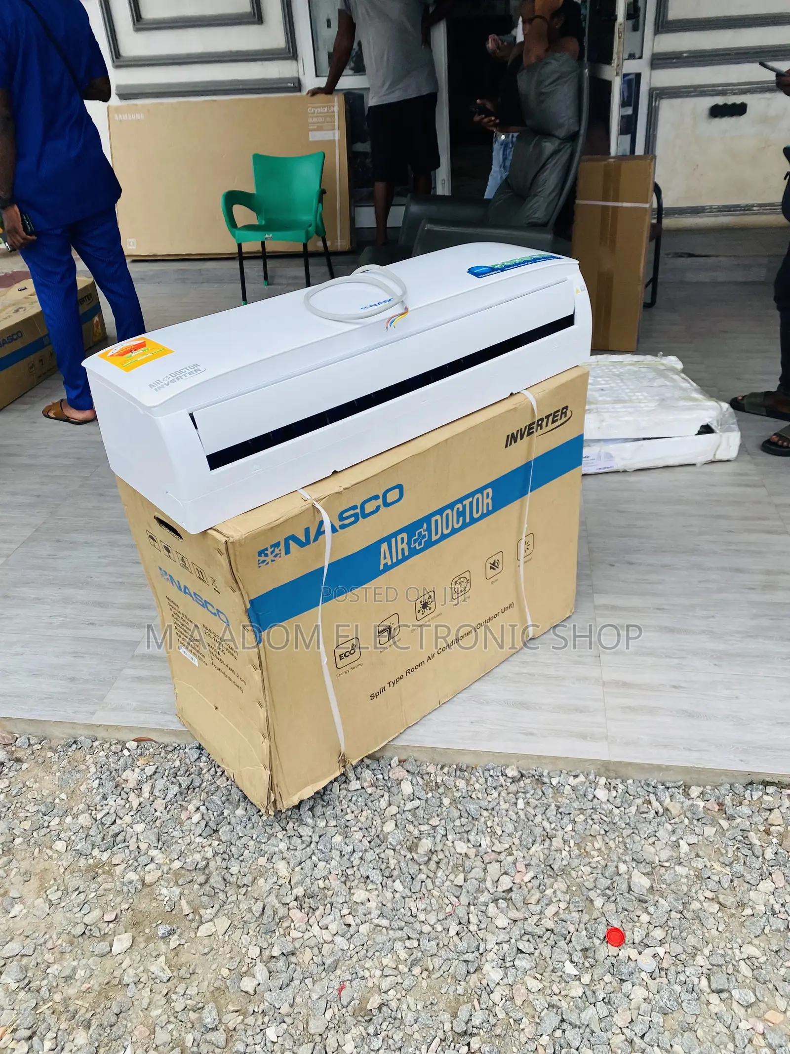 Fast Cooling Nasco 2.0hp Split Air Doctor Inverter Ac.