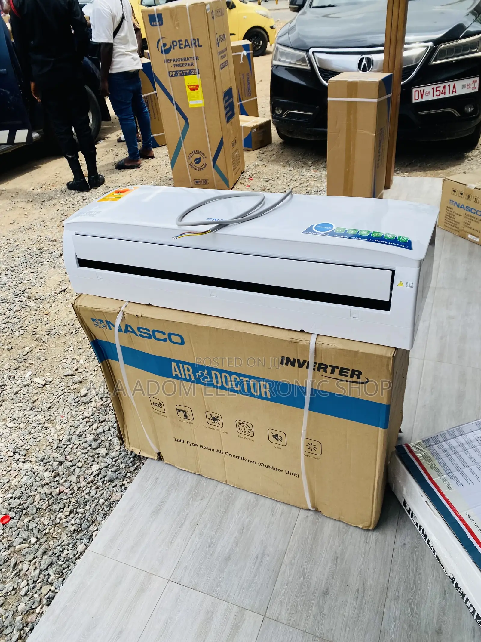 Fast Cooling Nasco 2.5hp Split Air Doctor Inverter Ac.
