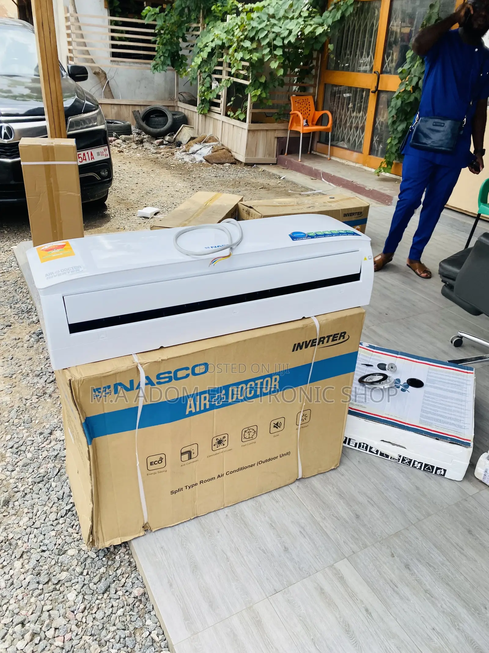 Extremely Chilling Nasco 2.5hp Split Air Doctor Inverter Ac,