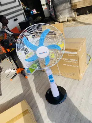 Shop Adorable Power King Rechargeable Standing Fan.