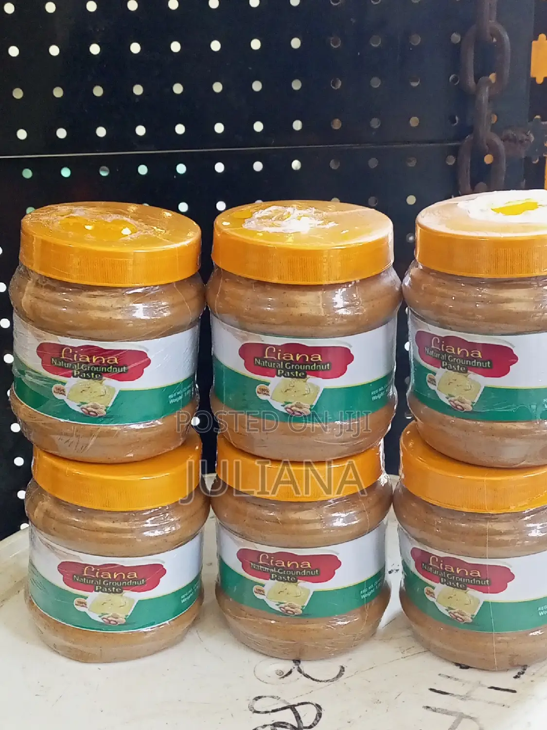 Liana Natural Groundnut Paste