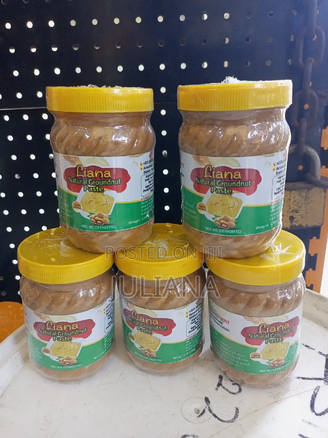 Liana Natural Groundnut Paste