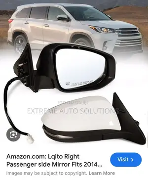 Mirror Fits 2014-2019 Toyota Highlander