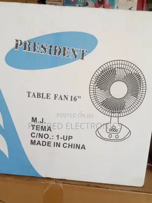 President Durable Desk / Table Fan 16inchs