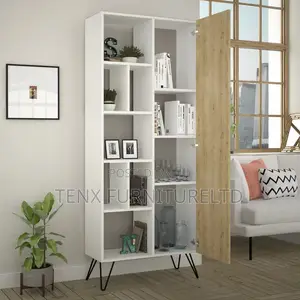 Bookcase (Off-White Cappuccino )