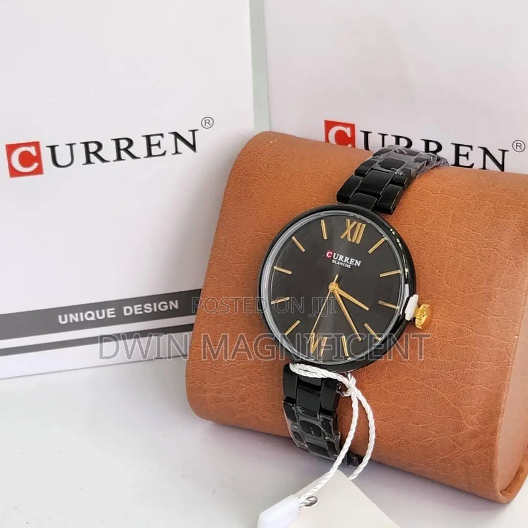 Blue Black Curren Ladies Watches
