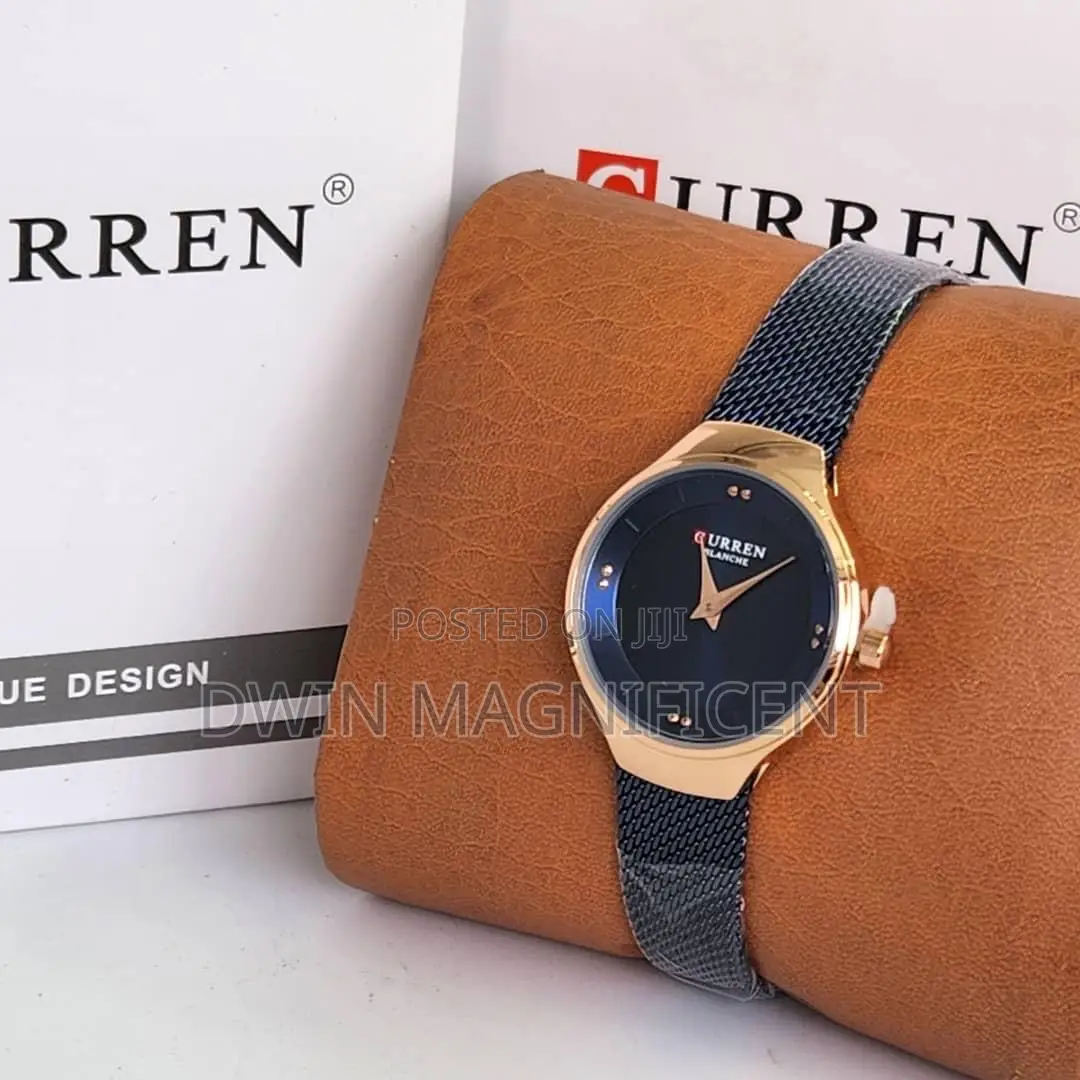 Blue Black Curren Ladies Watches