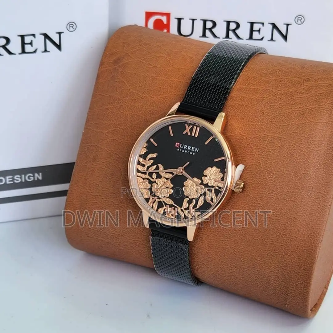 Blue Black Curren Ladies Watches