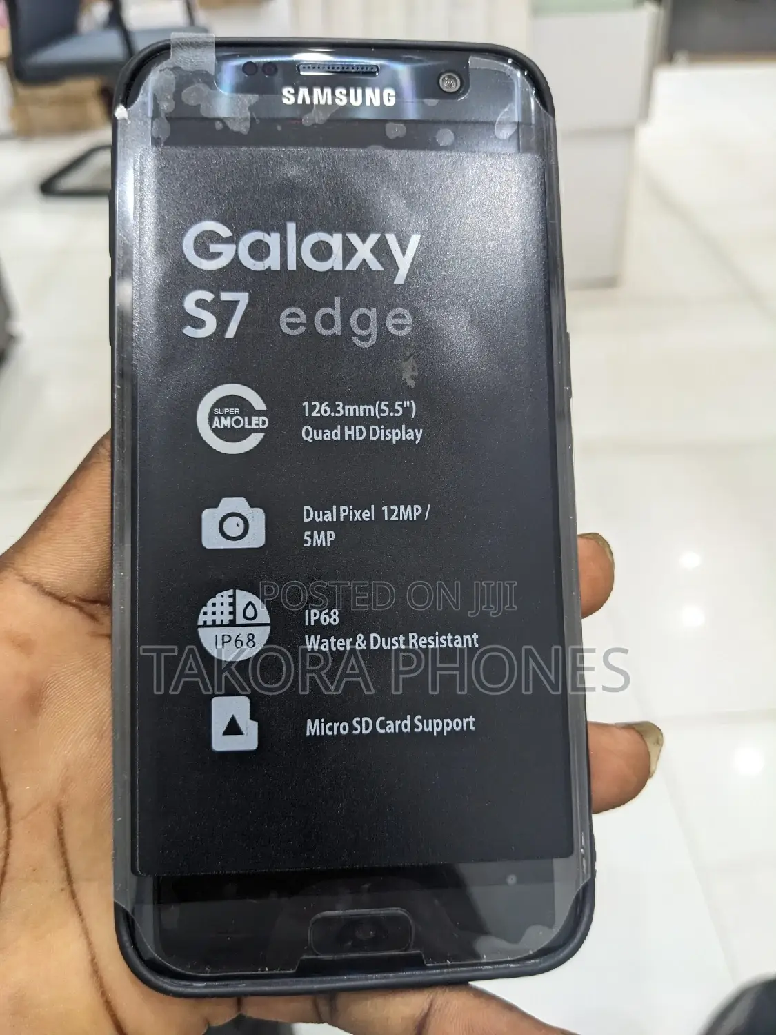 Samsung Galaxy S7 edge 64 GB Black