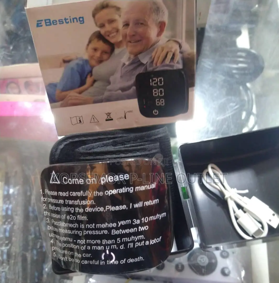 Digital Wrist Blood Pressure Monitor