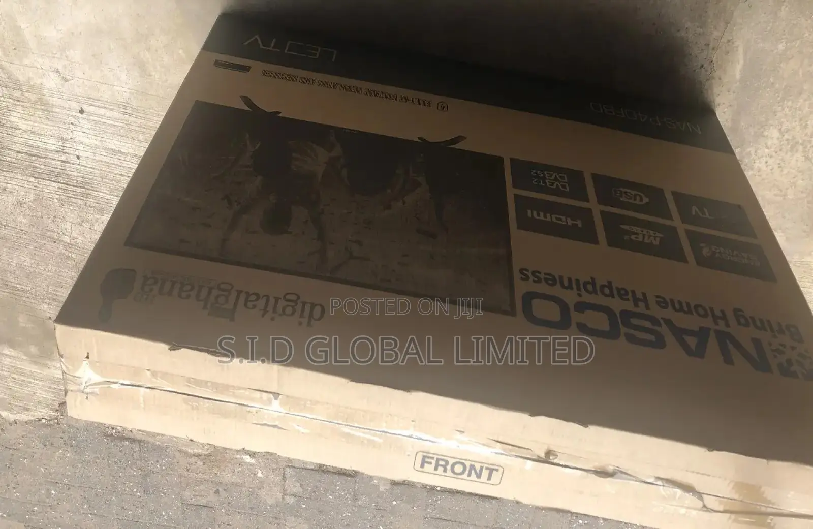 Newly Arrived NASCO 40′′ SATELLITE TV – (NAS-P40FBD)