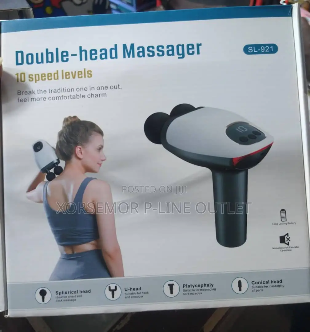 Double Headed Massage Gun