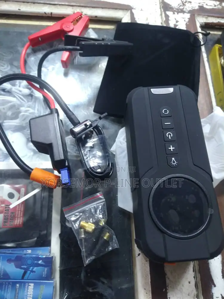 Car Jump Starter With Pump