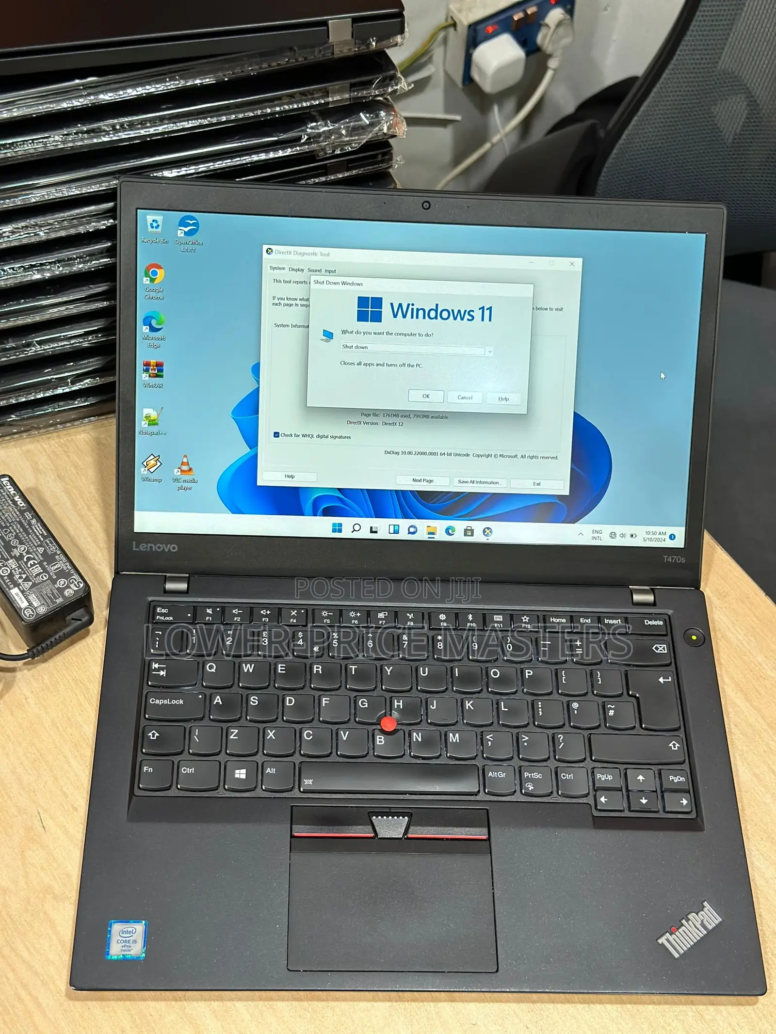 New Laptop Lenovo ThinkPad T470s 8GB Intel Core I5 SSD 256GB