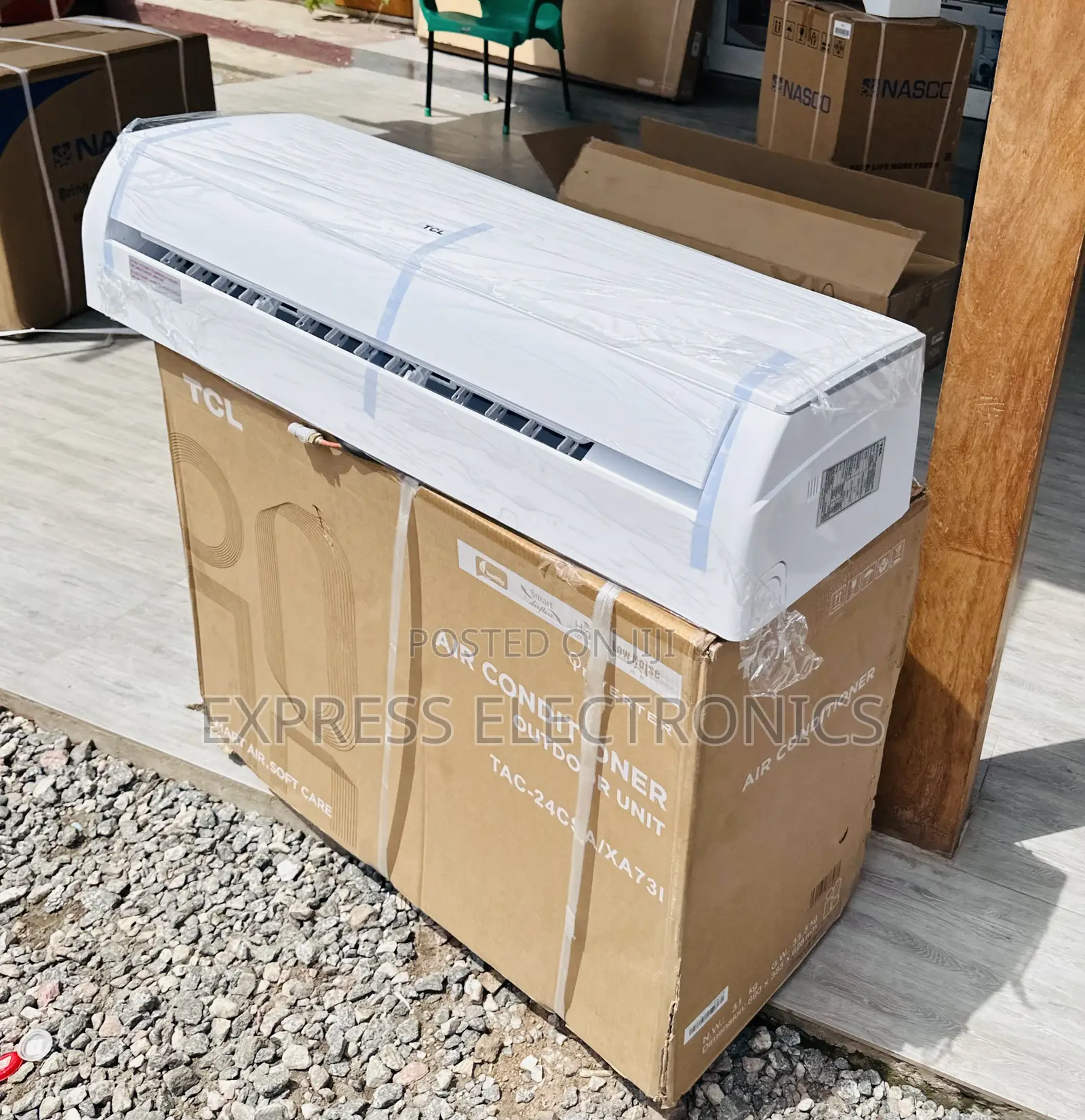 Unique Sleek White Inverter 2.0hp TCL