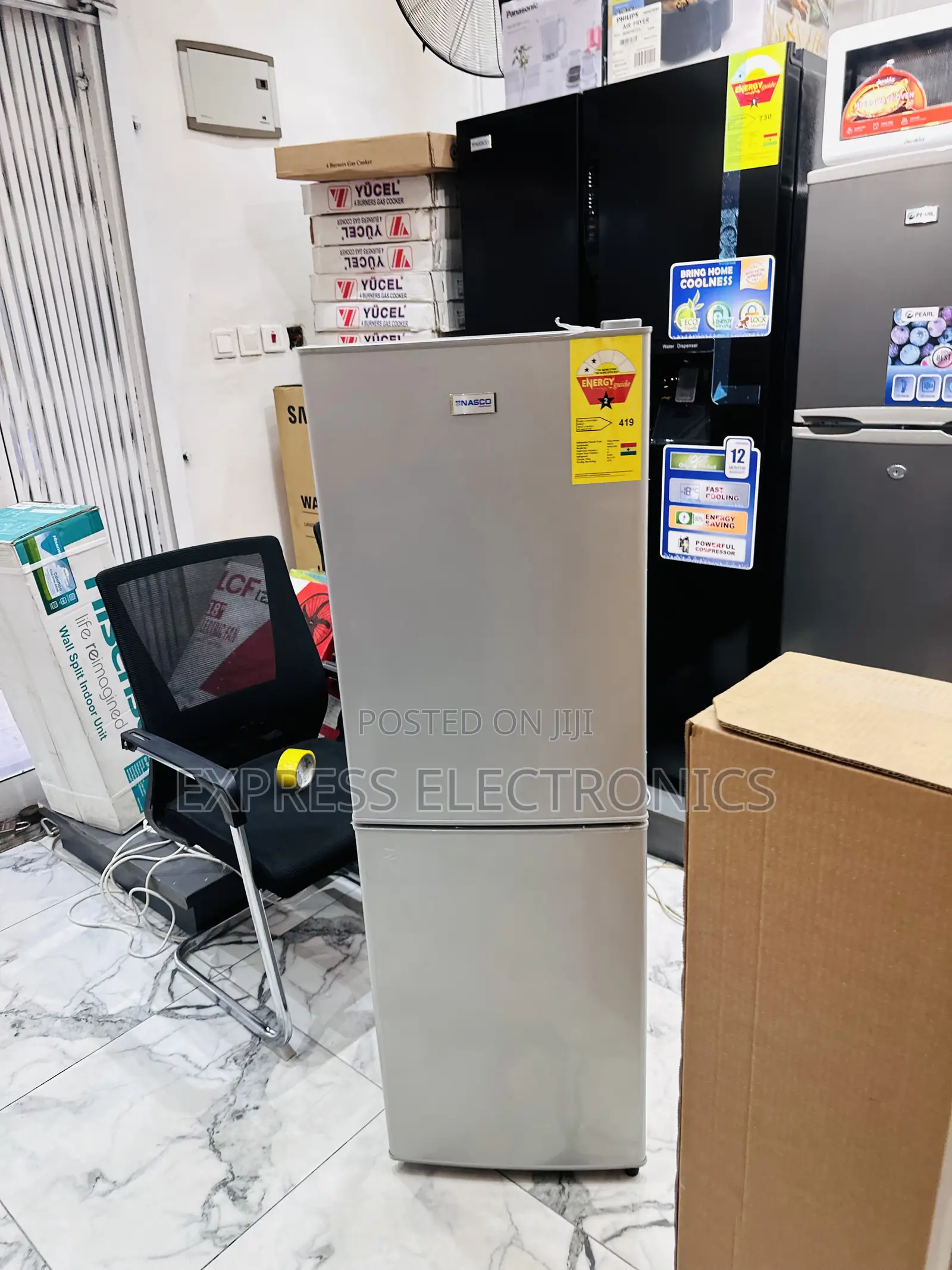 High Quality Sleek Grey Nasd2-20 —Fridge