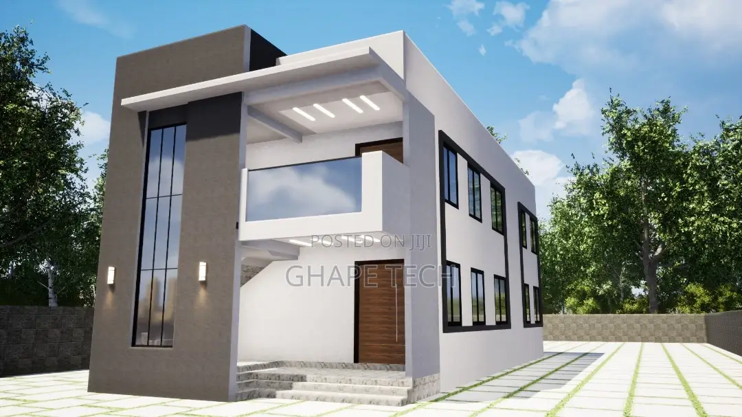 4 Bedroom Architectural Building Designs and Construction
