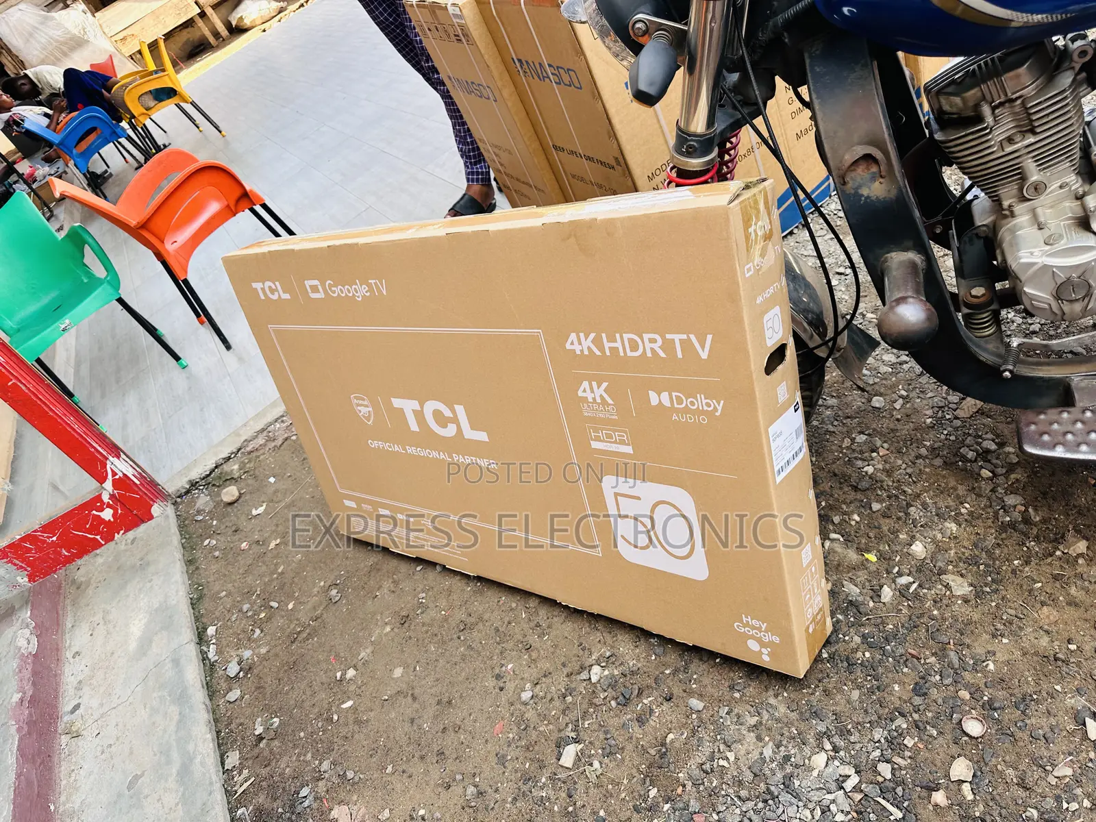 50”P645 UHD Smart Glossy LED Sleek Slim TCL