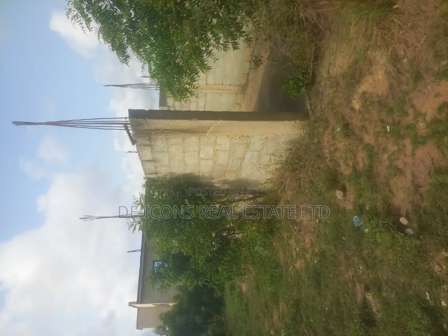 6 Shops Built in Front of a Full Plot, Millennium- Kasoa