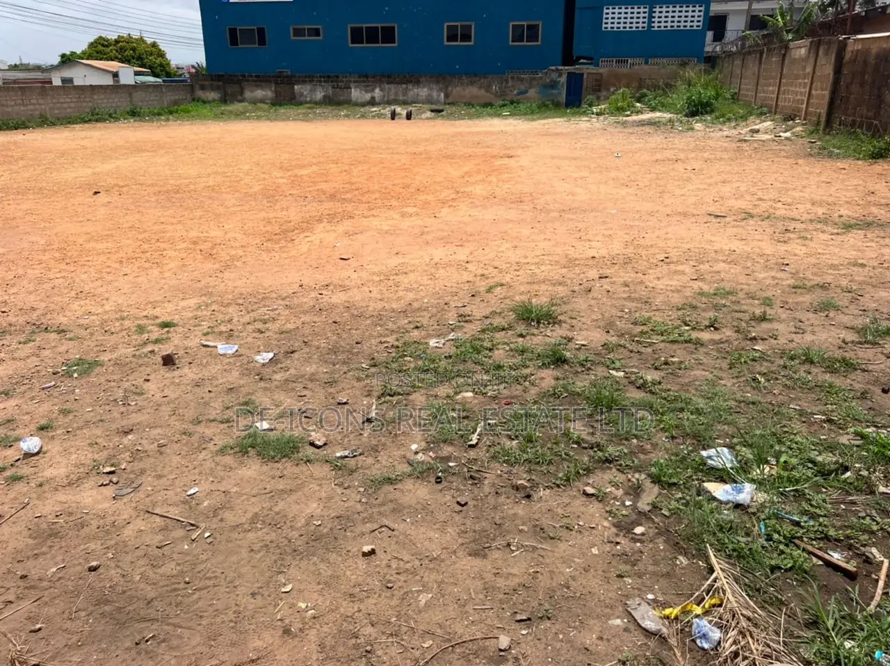 6 Shops Built in Front of a Full Plot, Millennium- Kasoa