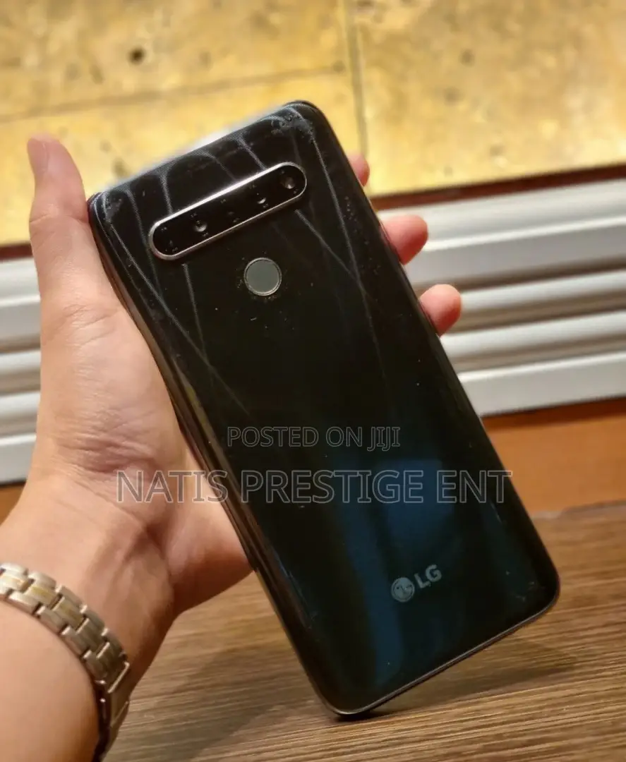 LG Q61 64 GB Black