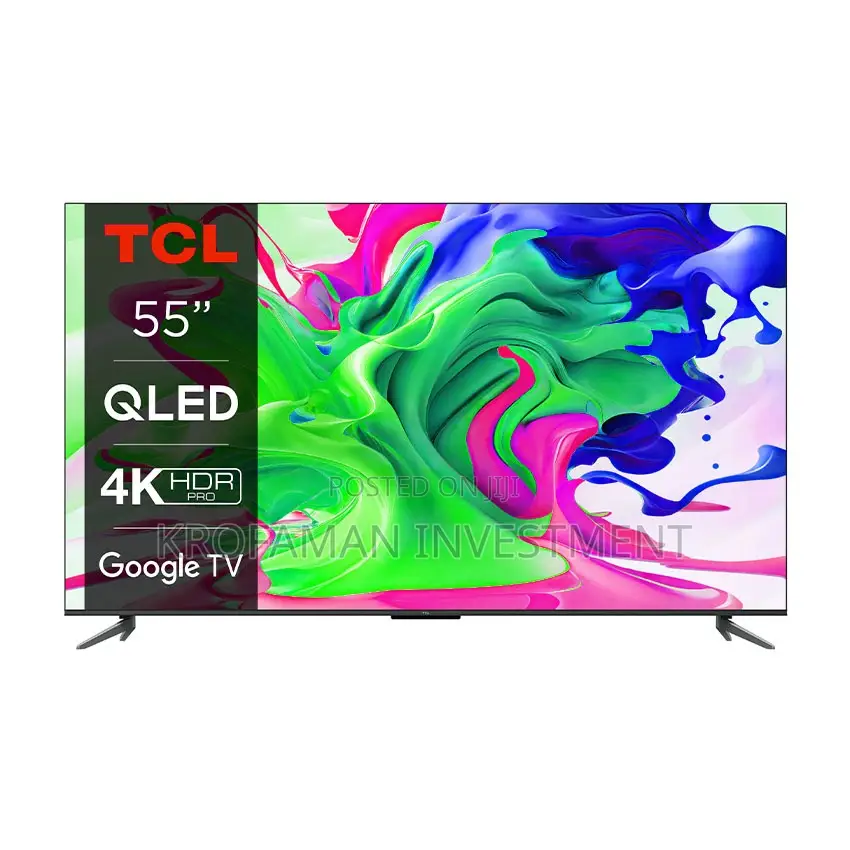 TCL 55C645 55′′ Smart Android Ai Qled Digitalsatellite TV
