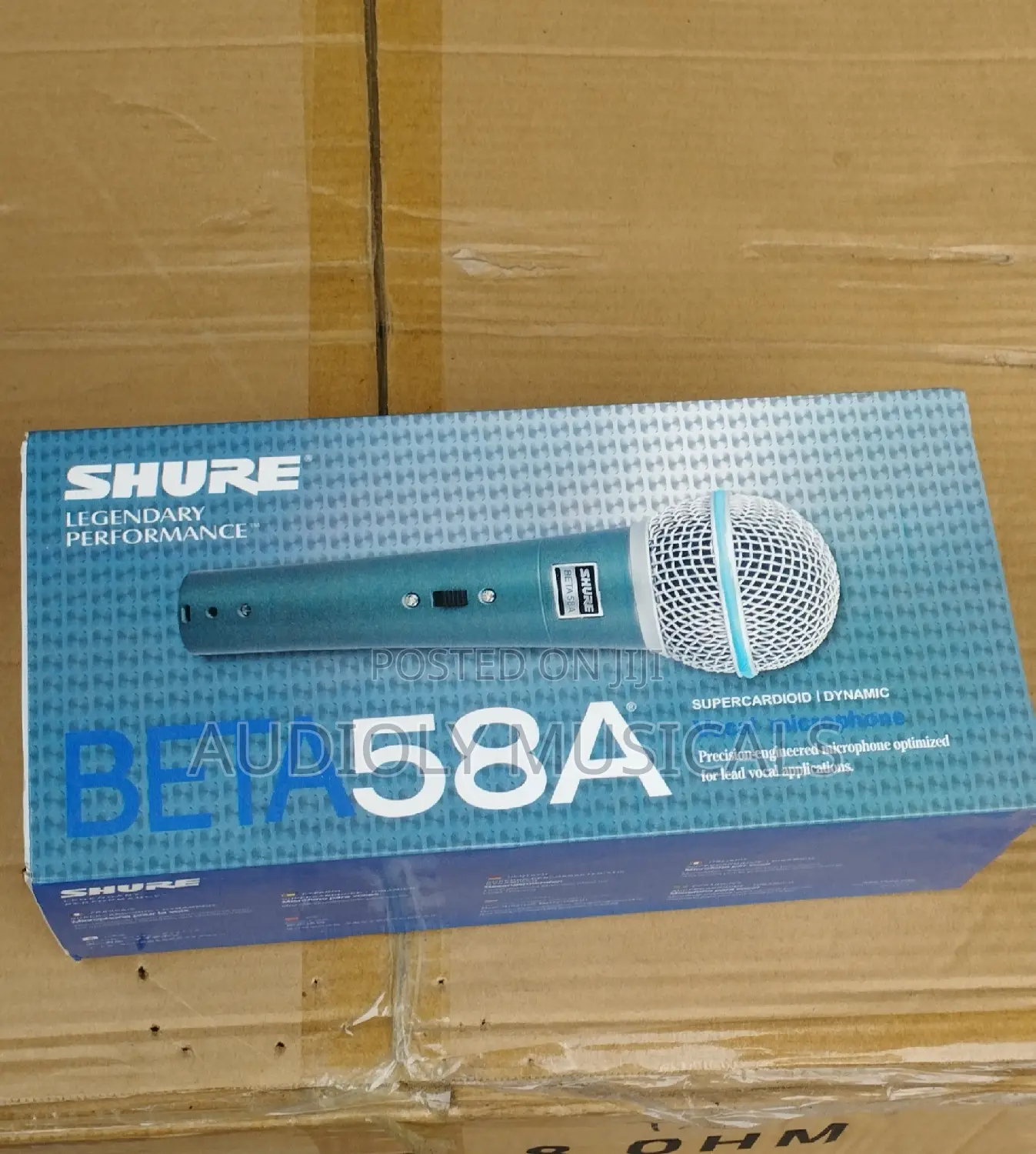 Shure BETA 58A Dynamic Cord Microphone