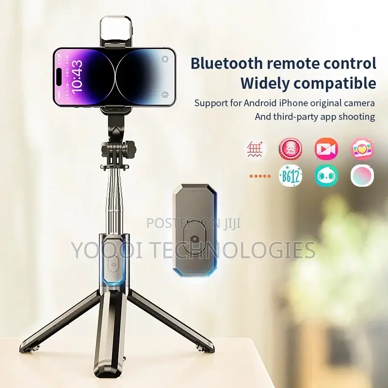 Bluetooth Remote Selfie Stick