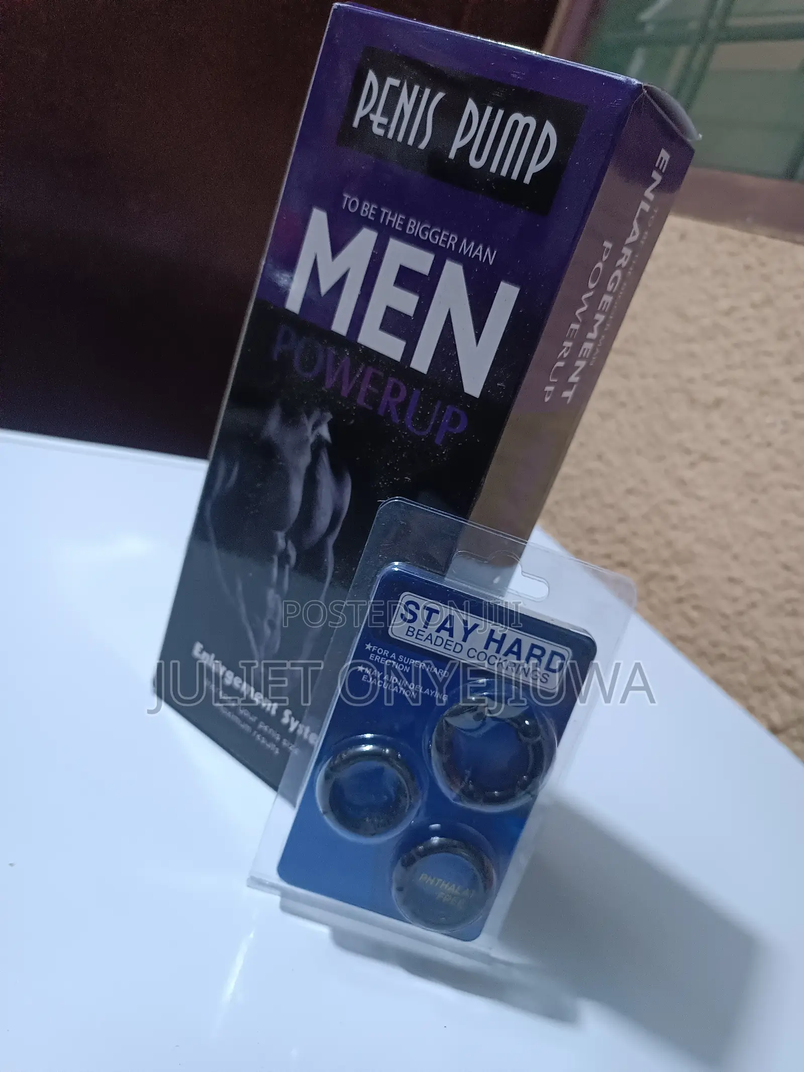 Penis Enlargement Pump for Male, Erection Aid+ Penis Ring