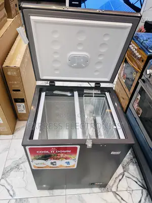 Brand New Grey Color Chest Freezer Single Door 141L Zara.