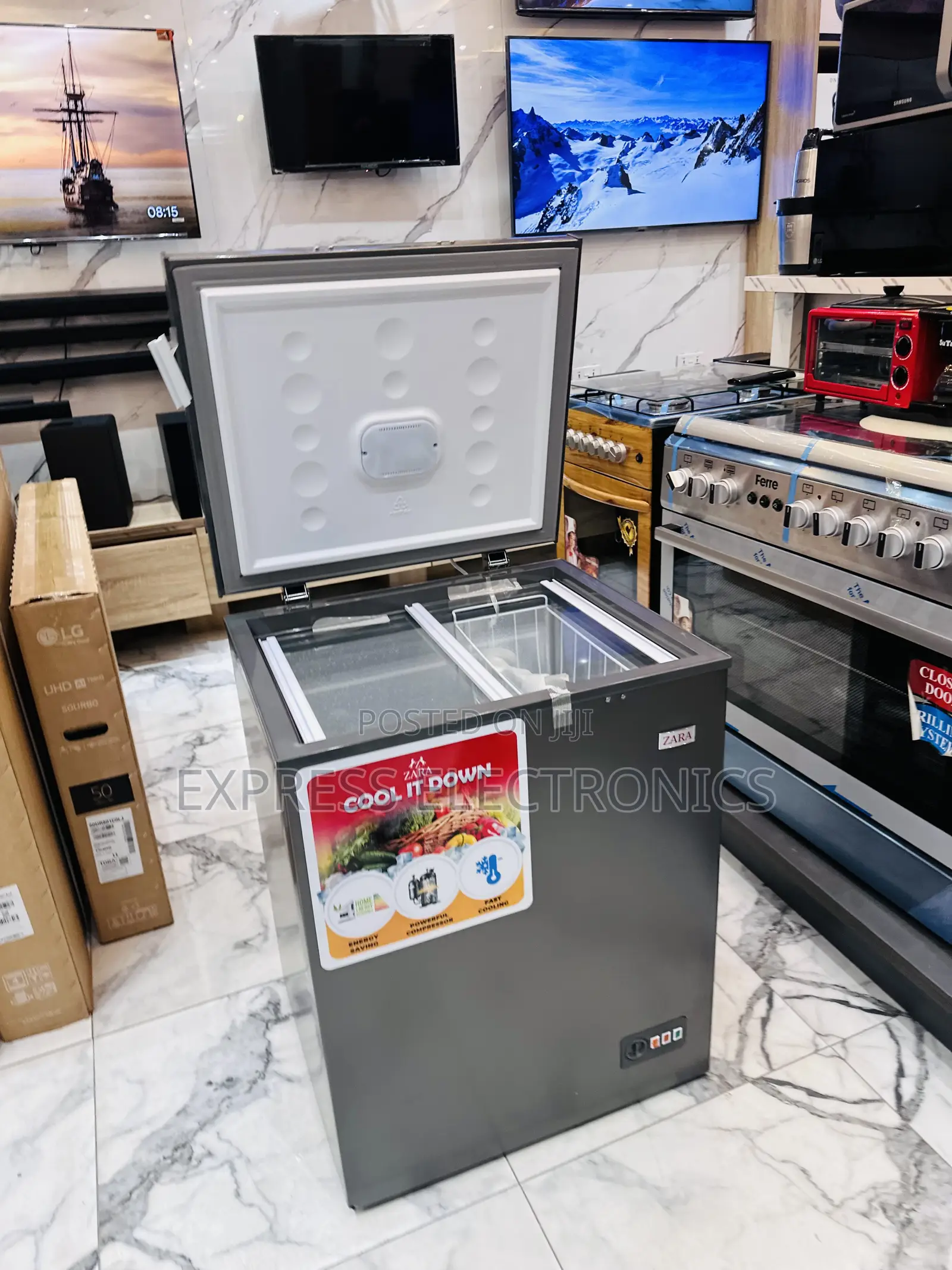 High Quality Sleek Chest Freezer Single Door Zara 141L