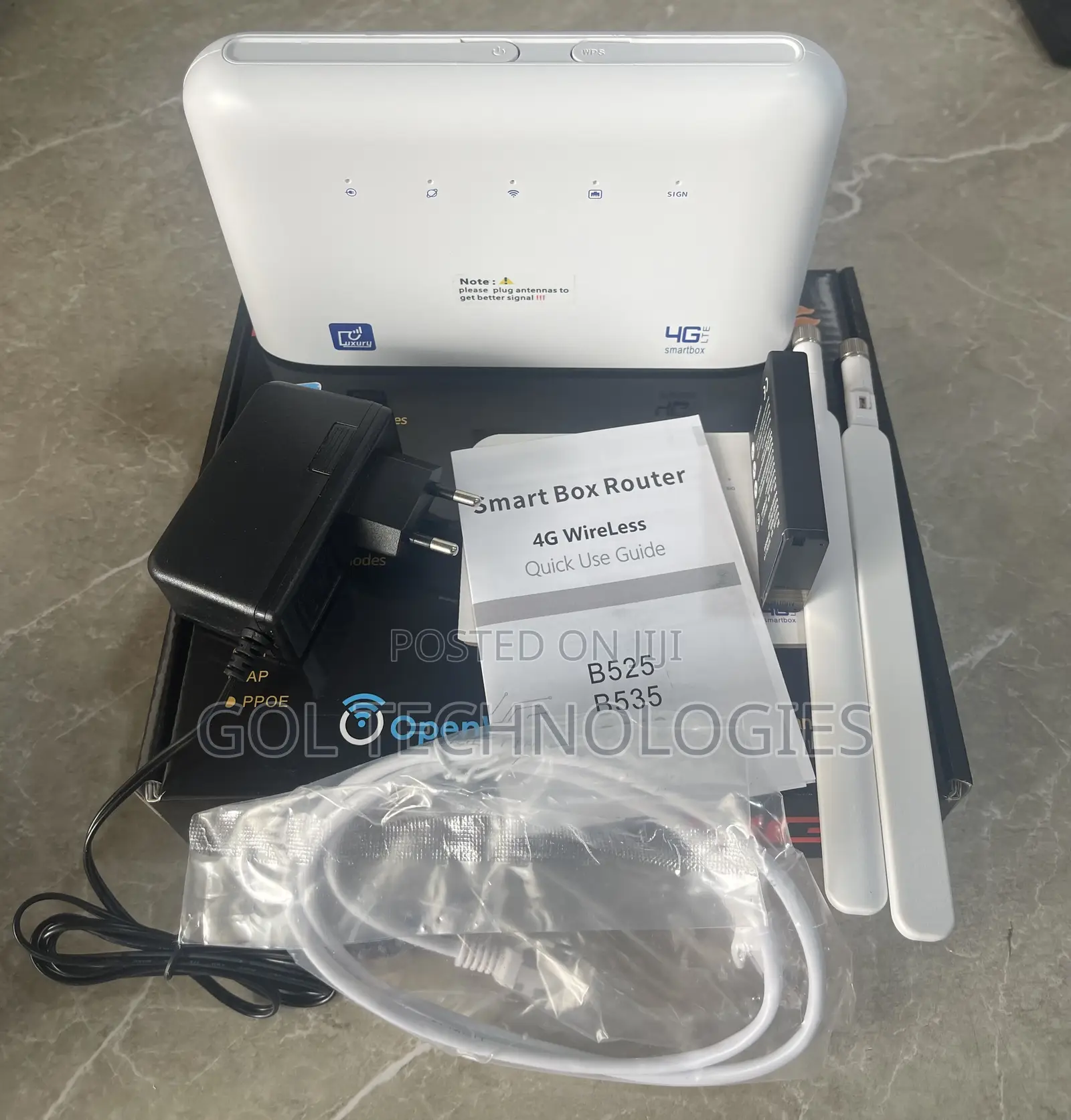 4G Router Luxury B612 Pro 4G LTE Smartbox 5000mah Battery