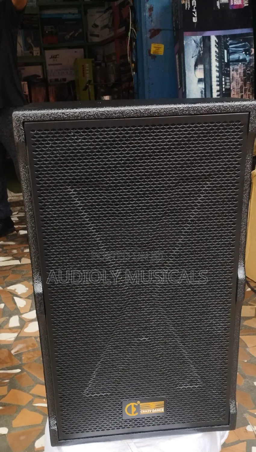 Crazy Dance 15inches Short Range Speakers (1pair)